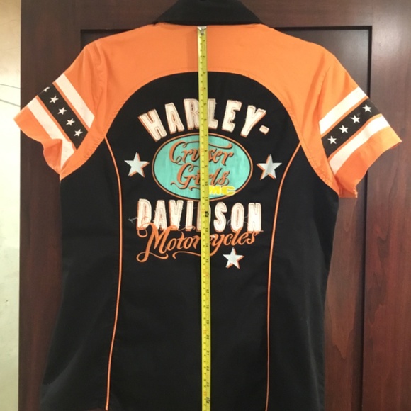 Harley Davidson woman’s zip shirt - Picture 4 of 5